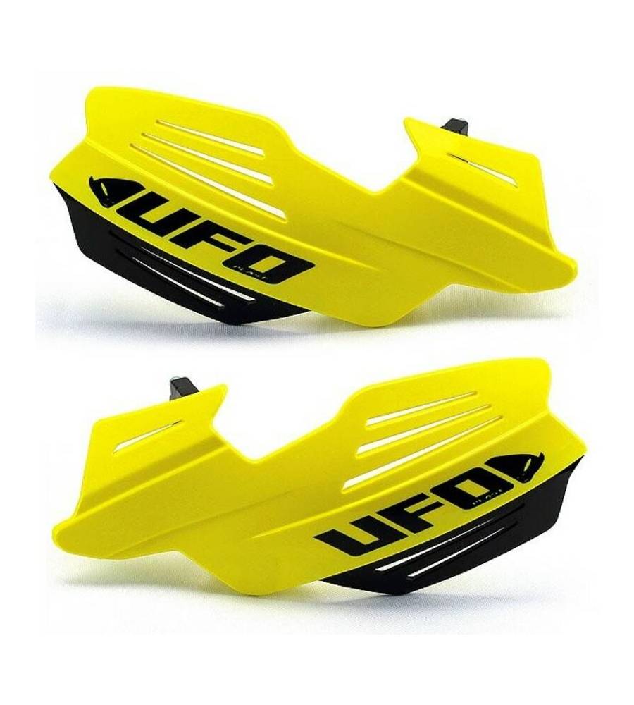 Protège-mains UFO Vulcan jaune fluo