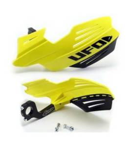 Protège-mains UFO Vulcan jaune fluo